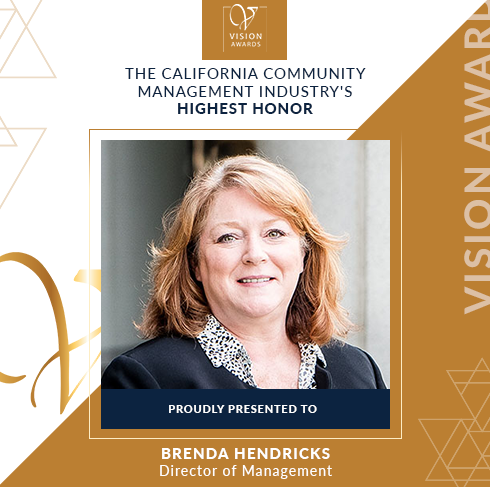 Brenda Hendricks, Director of ManagementRecognized with CACM Leadership Award